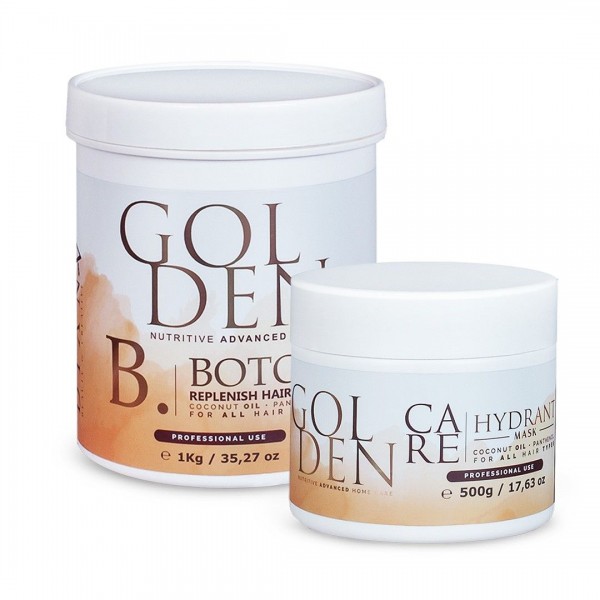 GOLDEN B-Tox
 Product size-1000g B-Tox + 500g Neutralizing Mask