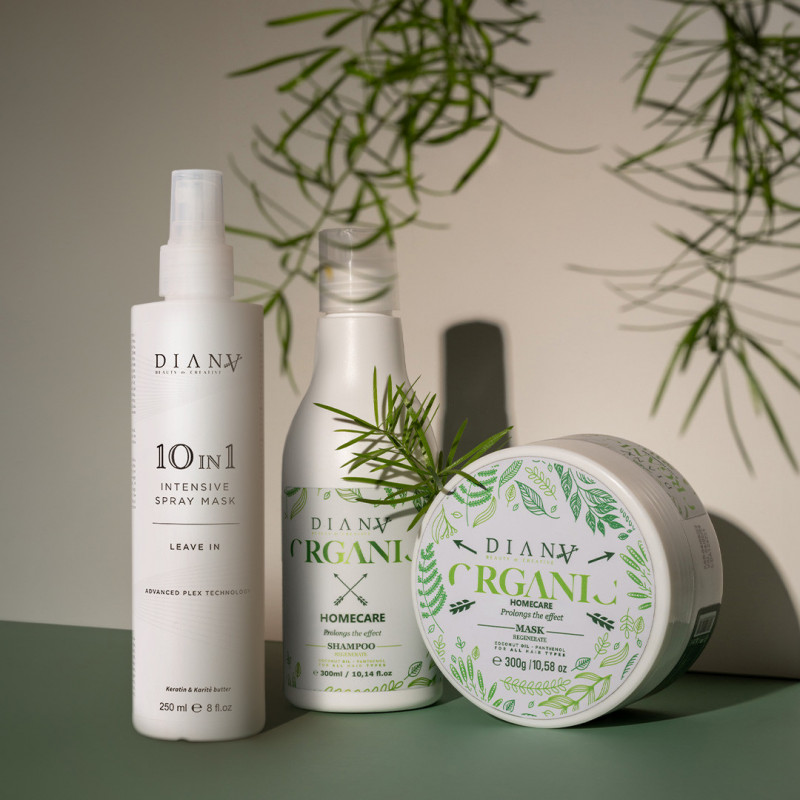 Organic Care Shampoo & Mask +  Intensive Spray Mask Conditioner Small Bundle